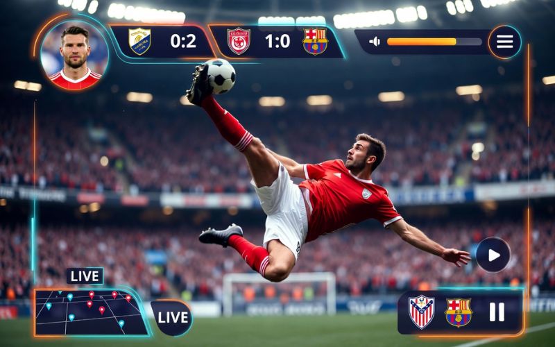 XanhchinTV cập nhật tỷ số và livescore bóng đá nhanh